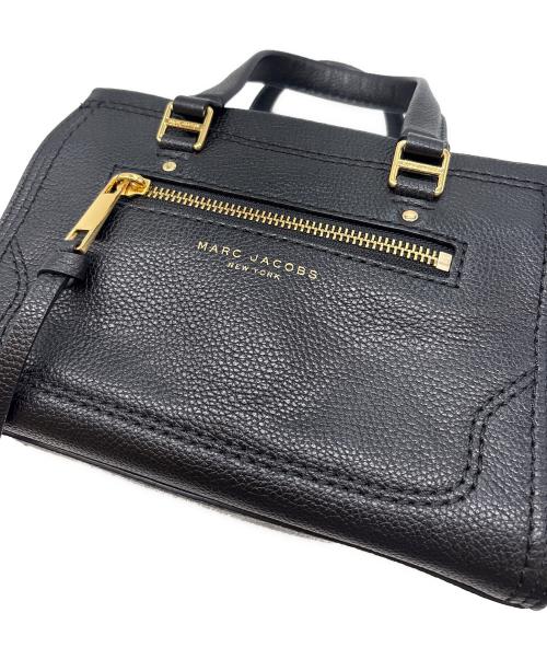 MARC JACOBS（マークジェイコブス）MARC JACOBS (マークジェイコブス) MARC JACOBS 　ミニ クルーザー 　2WAYショルダーバッグ ブラックの古着・服飾アイテム