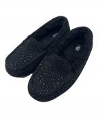 UGGアグ）の古着「UGG  Ansley Metallic Spots  モカシンシューズ」｜ブラック