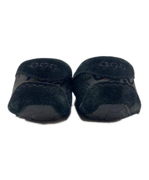 UGG（アグ）UGG (アグ) UGG  ANSLEY  スパークル グラフィティ  モカシンシューズ グレー サイズ:24の古着・服飾アイテム