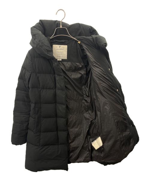 WOOLRICH（ウールリッチ）WOOLRICH (ウールリッチ) JOURNAL STANDARD (ジャーナルスタンダード) WOOLRICH × JOURNAL STANDARD PUFFY PRESCOTT ダウンコート ブラック サイズ:Sの古着・服飾アイテム