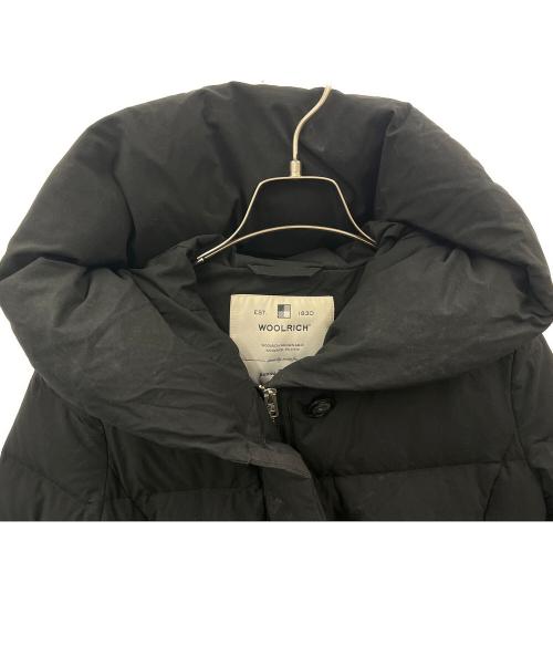 WOOLRICH（ウールリッチ）WOOLRICH (ウールリッチ) JOURNAL STANDARD (ジャーナルスタンダード) WOOLRICH × JOURNAL STANDARD PUFFY PRESCOTT ダウンコート ブラック サイズ:Sの古着・服飾アイテム