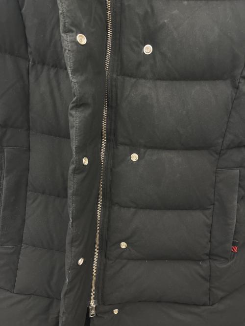 WOOLRICH（ウールリッチ）WOOLRICH (ウールリッチ) JOURNAL STANDARD (ジャーナルスタンダード) WOOLRICH × JOURNAL STANDARD PUFFY PRESCOTT ダウンコート ブラック サイズ:Sの古着・服飾アイテム