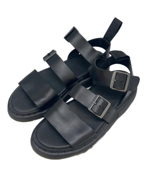 Dr.Martens（ドクターマーチン）Dr.Martens (ドクターマーチン) Dr.Martens　グリフォン　サンダル ブラック サイズ:UK6の古着・服飾アイテム