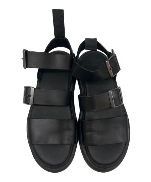 Dr.Martens（ドクターマーチン）Dr.Martens (ドクターマーチン) Dr.Martens　グリフォン　サンダル ブラック サイズ:UK6の古着・服飾アイテム