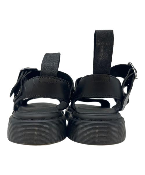 Dr.Martens（ドクターマーチン）Dr.Martens (ドクターマーチン) Dr.Martens　グリフォン　サンダル ブラック サイズ:UK6の古着・服飾アイテム