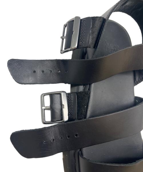 Dr.Martens（ドクターマーチン）Dr.Martens (ドクターマーチン) Dr.Martens　グリフォン　サンダル ブラック サイズ:UK6の古着・服飾アイテム