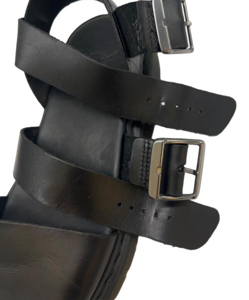 Dr.Martens（ドクターマーチン）Dr.Martens (ドクターマーチン) Dr.Martens　グリフォン　サンダル ブラック サイズ:UK6の古着・服飾アイテム