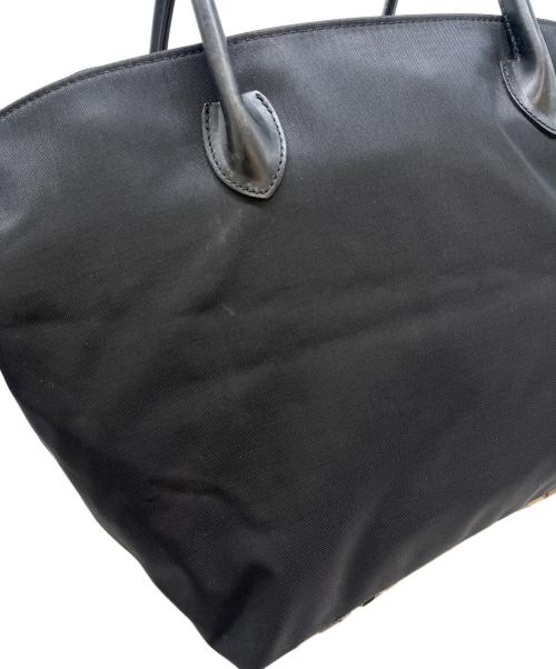 BURBERRY BLUE LABEL（バーバリー ブルー レーベル）BURBERRY BLUE LABEL (バーバリー ブルー レーベル) BURBERRY BLUE LABEL　ナイロントートバッグ ブラックの古着・服飾アイテム