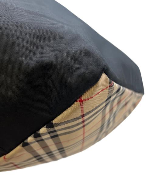 BURBERRY BLUE LABEL（バーバリー ブルー レーベル）BURBERRY BLUE LABEL (バーバリー ブルー レーベル) BURBERRY BLUE LABEL　ナイロントートバッグ ブラックの古着・服飾アイテム
