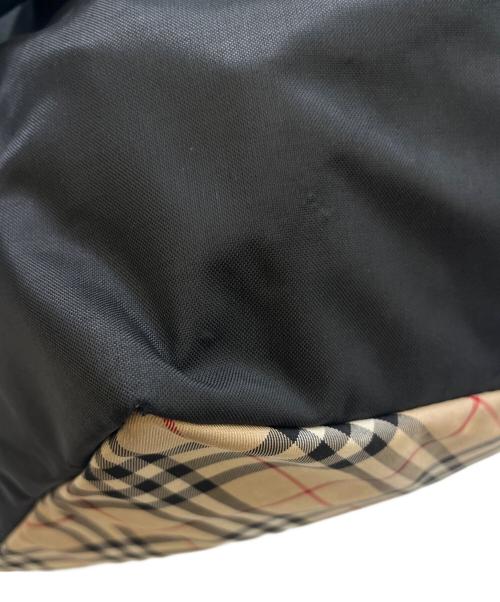 BURBERRY BLUE LABEL（バーバリー ブルー レーベル）BURBERRY BLUE LABEL (バーバリー ブルー レーベル) BURBERRY BLUE LABEL　ナイロントートバッグ ブラックの古着・服飾アイテム