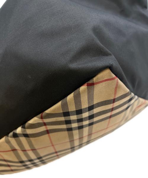 BURBERRY BLUE LABEL（バーバリー ブルー レーベル）BURBERRY BLUE LABEL (バーバリー ブルー レーベル) BURBERRY BLUE LABEL　ナイロントートバッグ ブラックの古着・服飾アイテム