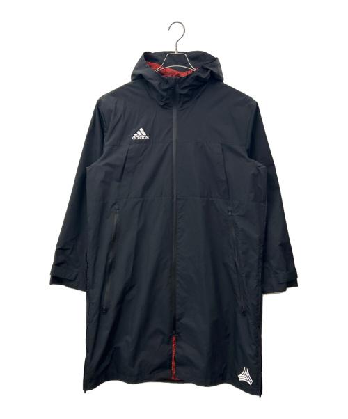 adidas（アディダス）adidas (アディダス) adidas　ベンチコート ブラック サイズ:Ｌの古着・服飾アイテム