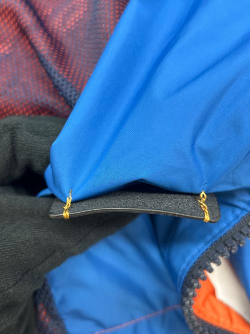 COACH（コーチ）COACH (コーチ) COACH　マウンテンパーカー ブルー×オレンジ サイズ:46の古着・服飾アイテム