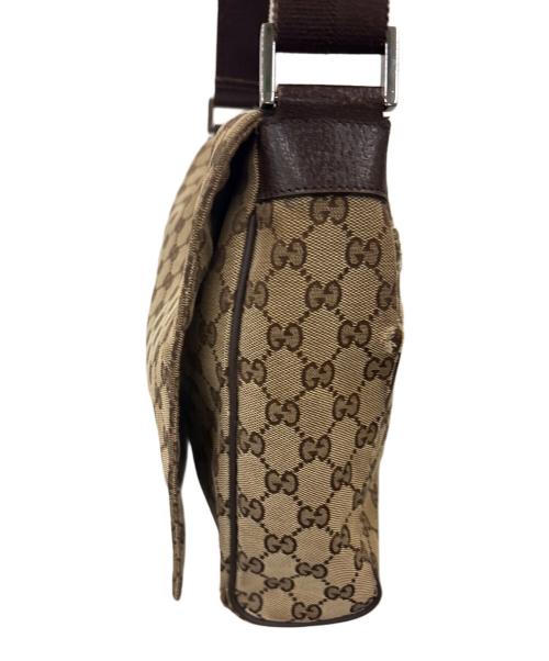 GUCCI（グッチ）GUCCI (グッチ) GUCCI　GG　ショルダーバッグ ベージュの古着・服飾アイテム