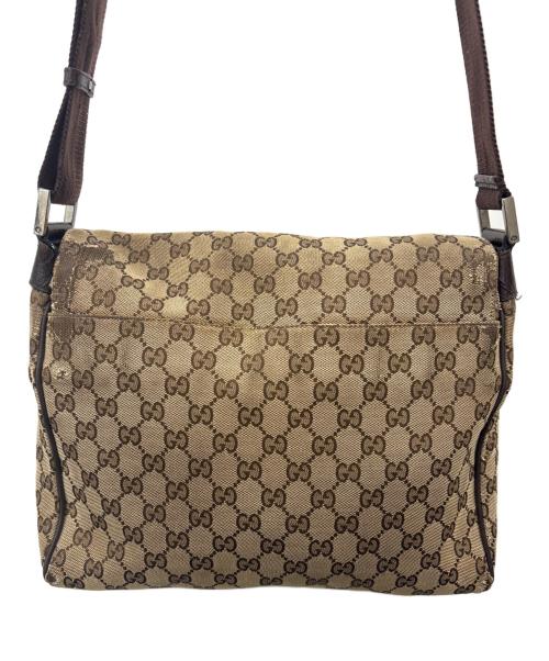 GUCCI（グッチ）GUCCI (グッチ) GUCCI　GG　ショルダーバッグ ベージュの古着・服飾アイテム