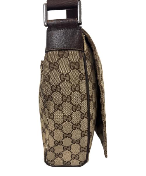 GUCCI（グッチ）GUCCI (グッチ) GUCCI　GG　ショルダーバッグ ベージュの古着・服飾アイテム