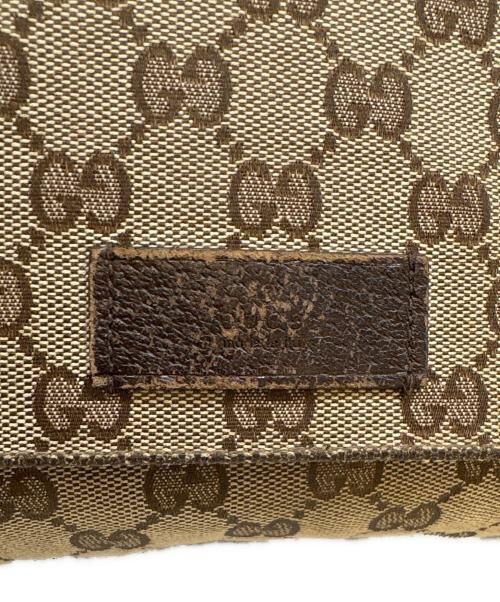 GUCCI（グッチ）GUCCI (グッチ) GUCCI　GG　ショルダーバッグ ベージュの古着・服飾アイテム