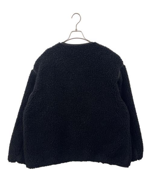 THE NORTHFACE PURPLELABEL（ザ・ノースフェイス パープルレーベル）THE NORTHFACE PURPLELABEL (ザ・ノースフェイス パープルレーベル) THE NORTHFACE PURPLELABEL　Wool Boa Fleece Field Cardigan ブラック サイズ:Lの古着・服飾アイテム