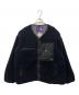 THE NORTHFACE PURPLELABEL（ザ・ノースフェイス パープルレーベル）の古着「THE NORTHFACE PURPLELABEL　Wool Boa Fleece Field Cardigan」｜ブラック