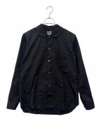 BLACK COMME des GARCONSブラックコムデギャルソン）の古着「BLACK COMME des GARCONS　26AW　綿ブロードシャツ」｜ブラック