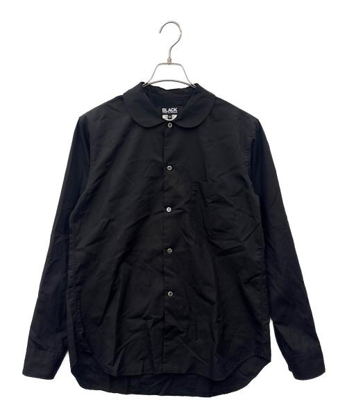 BLACK COMME des GARCONS（ブラックコムデギャルソン）BLACK COMME des GARCONS (ブラックコムデギャルソン) BLACK COMME des GARCONS　26AW　綿ブロードシャツ ブラック サイズ:Mの古着・服飾アイテム