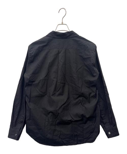 BLACK COMME des GARCONS（ブラックコムデギャルソン）BLACK COMME des GARCONS (ブラックコムデギャルソン) BLACK COMME des GARCONS　26AW　綿ブロードシャツ ブラック サイズ:Mの古着・服飾アイテム