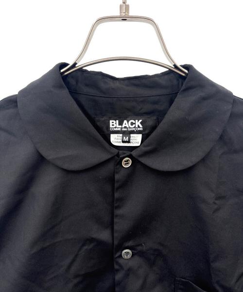 BLACK COMME des GARCONS（ブラックコムデギャルソン）BLACK COMME des GARCONS (ブラックコムデギャルソン) BLACK COMME des GARCONS　26AW　綿ブロードシャツ ブラック サイズ:Mの古着・服飾アイテム