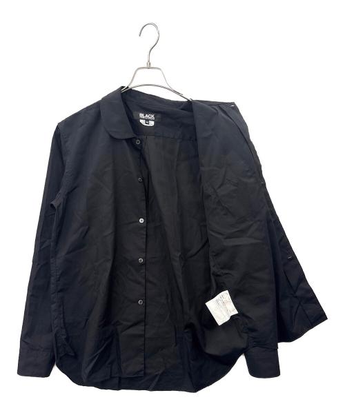 BLACK COMME des GARCONS（ブラックコムデギャルソン）BLACK COMME des GARCONS (ブラックコムデギャルソン) BLACK COMME des GARCONS　26AW　綿ブロードシャツ ブラック サイズ:Mの古着・服飾アイテム