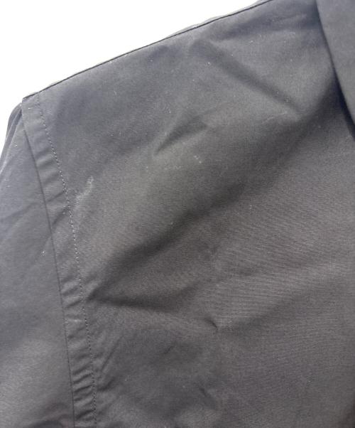 BLACK COMME des GARCONS（ブラックコムデギャルソン）BLACK COMME des GARCONS (ブラックコムデギャルソン) BLACK COMME des GARCONS　26AW　綿ブロードシャツ ブラック サイズ:Mの古着・服飾アイテム