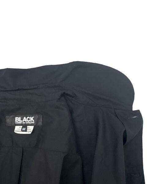 BLACK COMME des GARCONS（ブラックコムデギャルソン）BLACK COMME des GARCONS (ブラックコムデギャルソン) BLACK COMME des GARCONS　26AW　綿ブロードシャツ ブラック サイズ:Mの古着・服飾アイテム