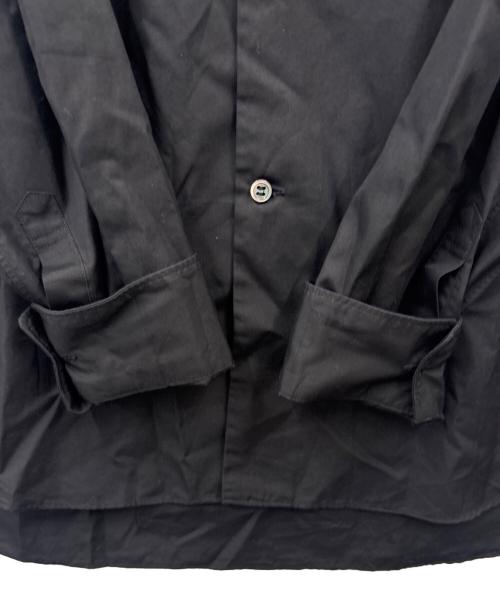 BLACK COMME des GARCONS（ブラックコムデギャルソン）BLACK COMME des GARCONS (ブラックコムデギャルソン) BLACK COMME des GARCONS　26AW　綿ブロードシャツ ブラック サイズ:Mの古着・服飾アイテム