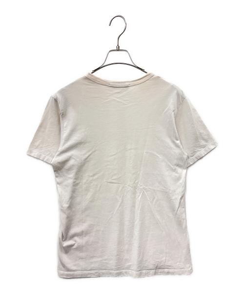 maison kitsune（メゾンキツネ）maison kitsune (メゾンキツネ) MAISON KITSUNE　チラックスフォックスパッチTシャツ ホワイト サイズ:XSの古着・服飾アイテム