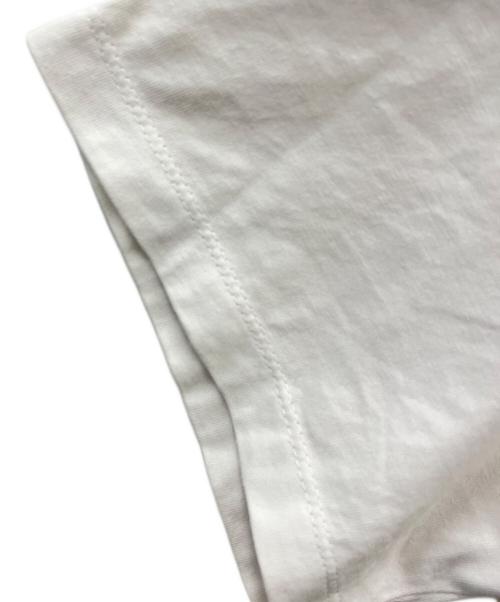 maison kitsune（メゾンキツネ）maison kitsune (メゾンキツネ) MAISON KITSUNE　チラックスフォックスパッチTシャツ ホワイト サイズ:XSの古着・服飾アイテム