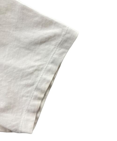 maison kitsune（メゾンキツネ）maison kitsune (メゾンキツネ) MAISON KITSUNE　チラックスフォックスパッチTシャツ ホワイト サイズ:XSの古着・服飾アイテム