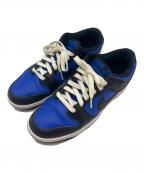 NIKEナイキ）の古着「NIKE  DUNK LOW  ローカットスニーカー」｜ブルー×ブラック