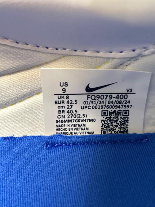 NIKE（ナイキ）NIKE (ナイキ) NIKE LD-1000 SP ローカットスニーカー ブルー×イエロー サイズ:27の古着・服飾アイテム