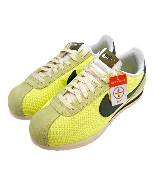 NIKE（ナイキ）NIKE (ナイキ) NIKE　CORTEZ TXT　ローカットスニーカー イエロー サイズ:26の古着・服飾アイテム
