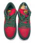 NIKE (ナイキ) NIKE　DUNK LOW　ローカットスニーカー レッド×グリーン サイズ:27.5：7000円