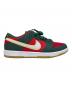 中古・古着 NIKE (ナイキ) NIKE　DUNK LOW　ローカットスニーカー レッド×グリーン サイズ:27.5：7000円