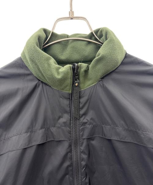 THOMAS BURBERRY（トーマスバーバリ）THOMAS BURBERRY (トーマスバーバリ) THOMAS BURBERRY　リバーシブルジャケット ブラック×グリーン サイズ:LLの古着・服飾アイテム