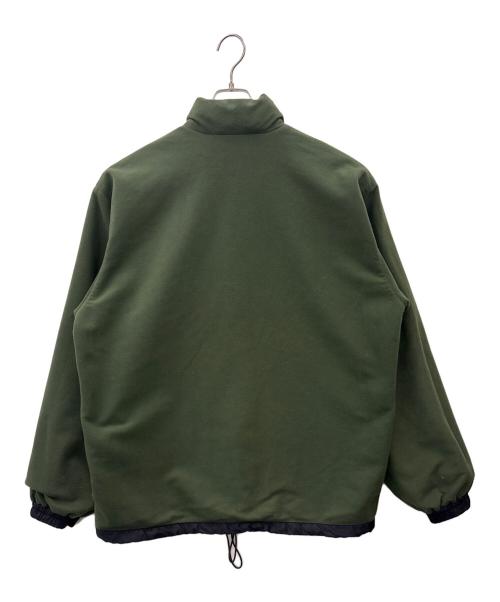 THOMAS BURBERRY（トーマスバーバリ）THOMAS BURBERRY (トーマスバーバリ) THOMAS BURBERRY　リバーシブルジャケット ブラック×グリーン サイズ:LLの古着・服飾アイテム