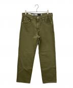 LEVI'Sリーバイス）の古着「LEVI'S　SILVER TAB　カラーデニム」｜オリーブ