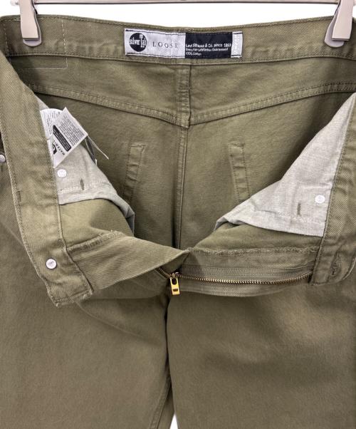 LEVI'S（リーバイス）LEVI'S (リーバイス) LEVI'S　SILVER TAB　カラーデニム オリーブ サイズ:W32の古着・服飾アイテム