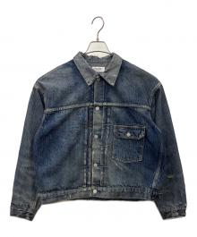 BENJAMIN authentic club（（ベンジャミンオーセンティッククラブ））の古着「BENJAMIN AUTHENTIC CLUB　デニムジャケット」｜ブルー