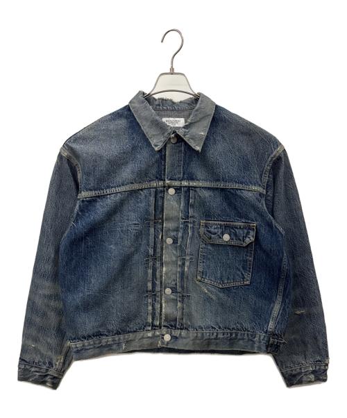 BENJAMIN authentic club（（ベンジャミンオーセンティッククラブ））BENJAMIN authentic club (（ベンジャミンオーセンティッククラブ）) BENJAMIN AUTHENTIC CLUB　デニムジャケット ブルー サイズ:Lの古着・服飾アイテム