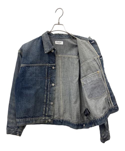 BENJAMIN authentic club（（ベンジャミンオーセンティッククラブ））BENJAMIN authentic club (（ベンジャミンオーセンティッククラブ）) BENJAMIN AUTHENTIC CLUB　デニムジャケット ブルー サイズ:Lの古着・服飾アイテム