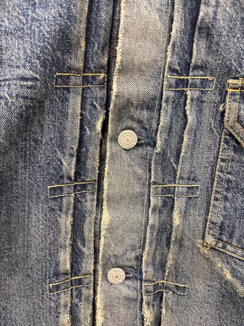 BENJAMIN authentic club（（ベンジャミンオーセンティッククラブ））BENJAMIN authentic club (（ベンジャミンオーセンティッククラブ）) BENJAMIN AUTHENTIC CLUB　デニムジャケット ブルー サイズ:Lの古着・服飾アイテム