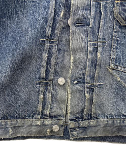 BENJAMIN authentic club（（ベンジャミンオーセンティッククラブ））BENJAMIN authentic club (（ベンジャミンオーセンティッククラブ）) BENJAMIN AUTHENTIC CLUB　デニムジャケット ブルー サイズ:Lの古着・服飾アイテム