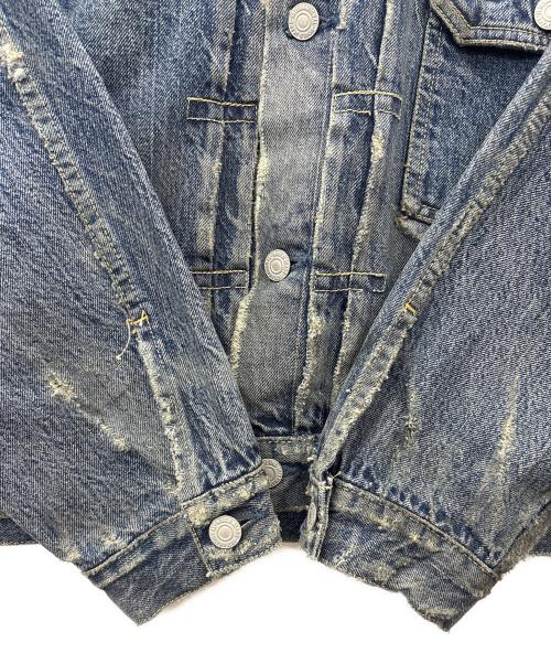 BENJAMIN authentic club（（ベンジャミンオーセンティッククラブ））BENJAMIN authentic club (（ベンジャミンオーセンティッククラブ）) BENJAMIN AUTHENTIC CLUB　デニムジャケット ブルー サイズ:Lの古着・服飾アイテム