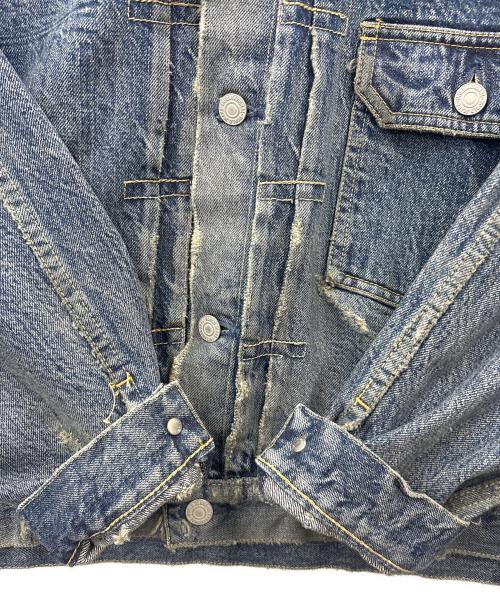 BENJAMIN authentic club（（ベンジャミンオーセンティッククラブ））BENJAMIN authentic club (（ベンジャミンオーセンティッククラブ）) BENJAMIN AUTHENTIC CLUB　デニムジャケット ブルー サイズ:Lの古着・服飾アイテム